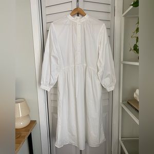 H&M Poplin Midi Dress